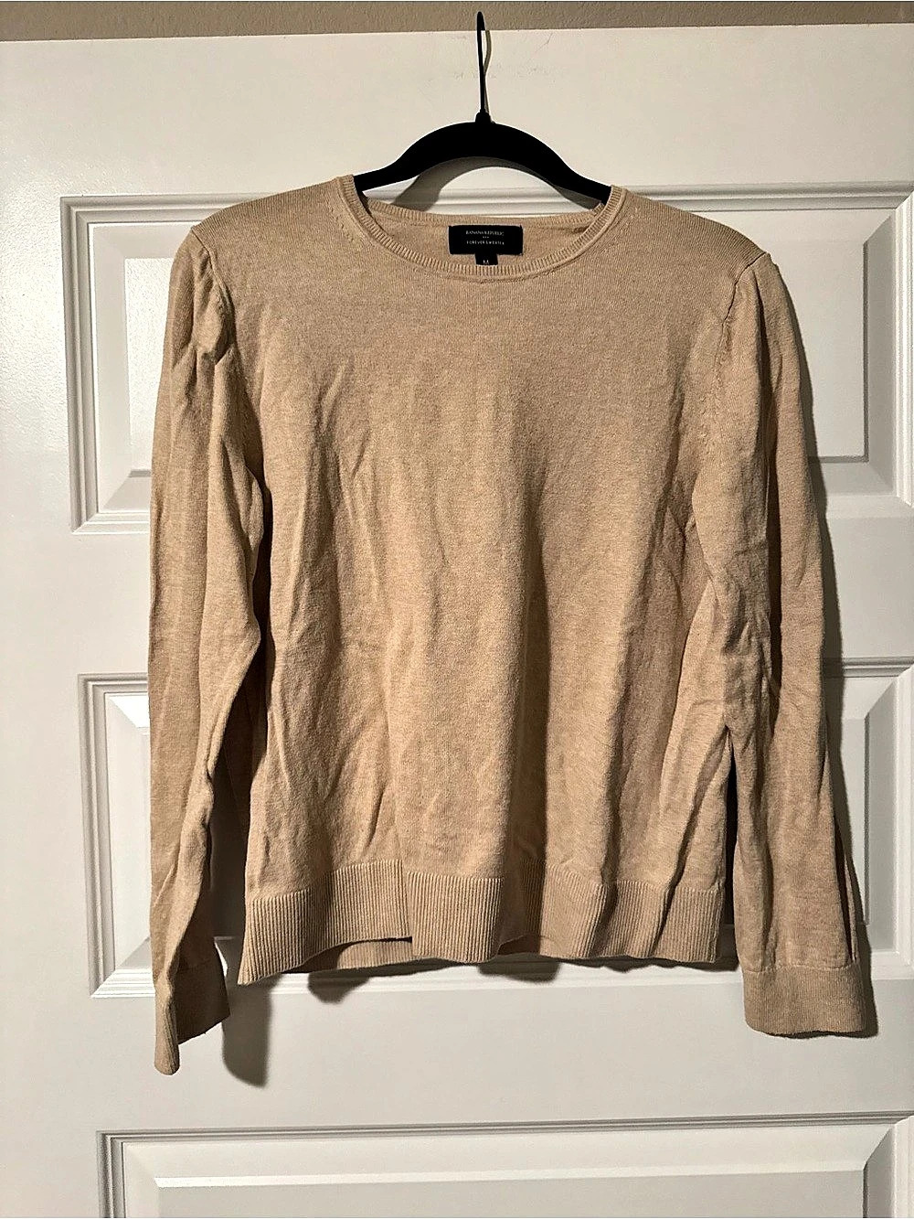Banana Republic Brown Forever Crew-Neck Sweater